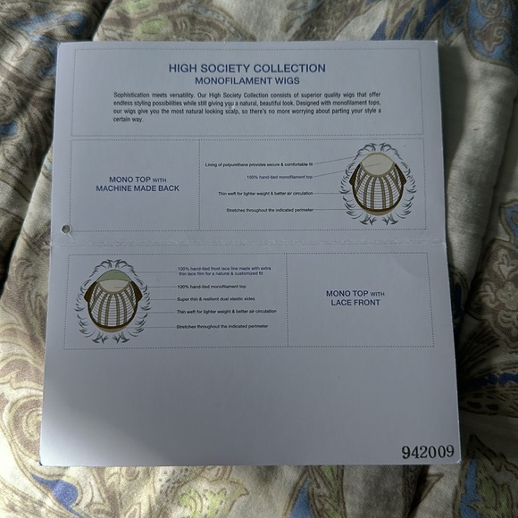 Estetica Sutton Synthetic Lacefront Wig R14/26 Dark Blonde with Golden Highlight - Picture 14 of 14